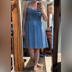 Alfred Angelo 7236 Halter Bridesmaid Dress Once Upon A Time Size 8